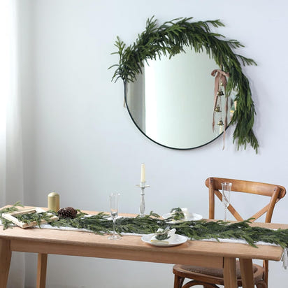 Real Touch Pine Garland