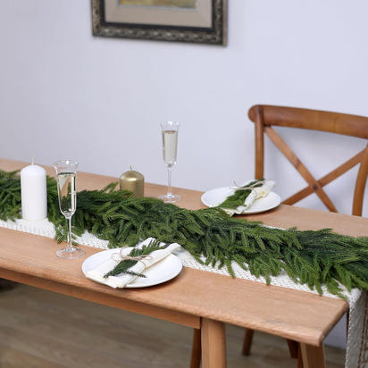 Real Touch Pine Garland
